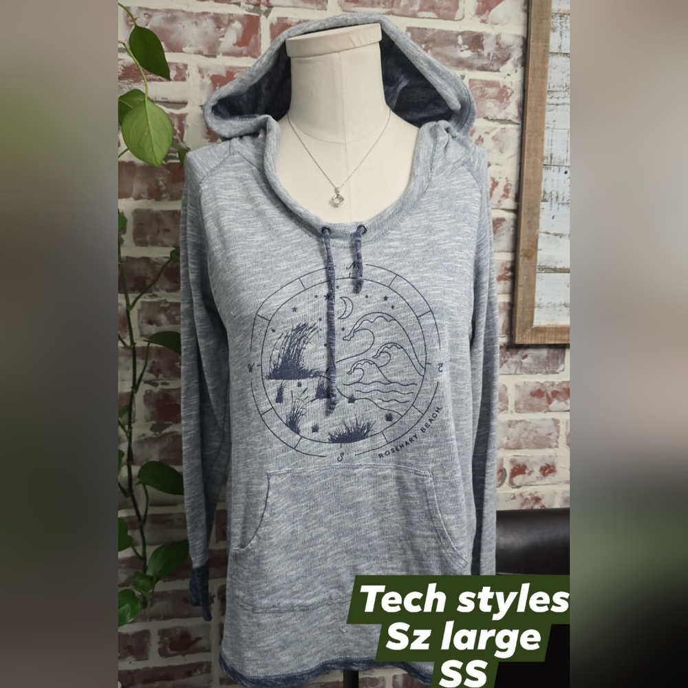 Tech styles womens hoodie sz large